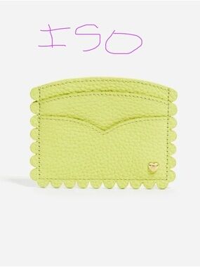 Stoney Clover Lane Lime Green Scalloped Card Case

DO NOT BUY IN SEARCH OF